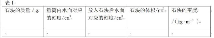 中考物理实验测固体物质的密度「中考物理实验总复习测量固体和液体的密度聪明的考生早已收藏」