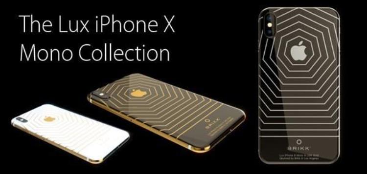 苹果镶钻镀金iPhone Xs「512GB/457万镀金版苹果iPhoneX来袭」