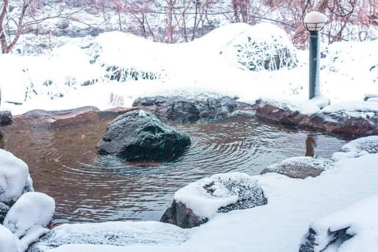 日本滑雪温泉「迎着飞雪泡温泉日本冬季小众游」