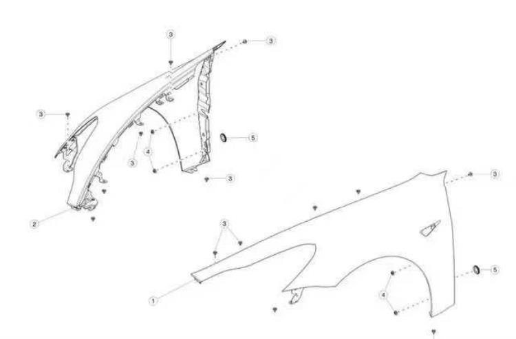 特斯拉model3保养维修费用「特斯拉Model3更换配件价格总结让你修车养车更简单」