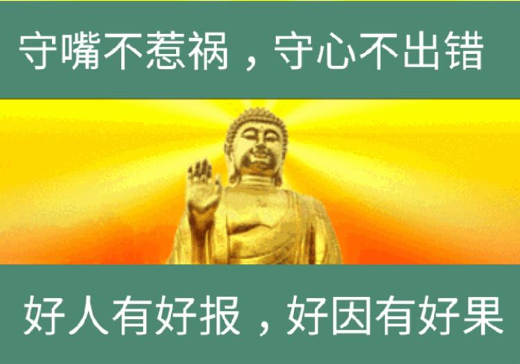 佛曰好人有好报「佛说好人有好报好因有好果你信么我信了」