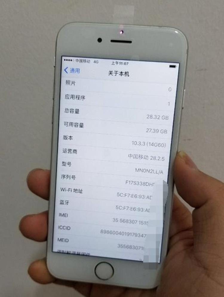 iPhone6s32G「成色极品的iPhone6s32GB仅卖1300元原来有猫腻」