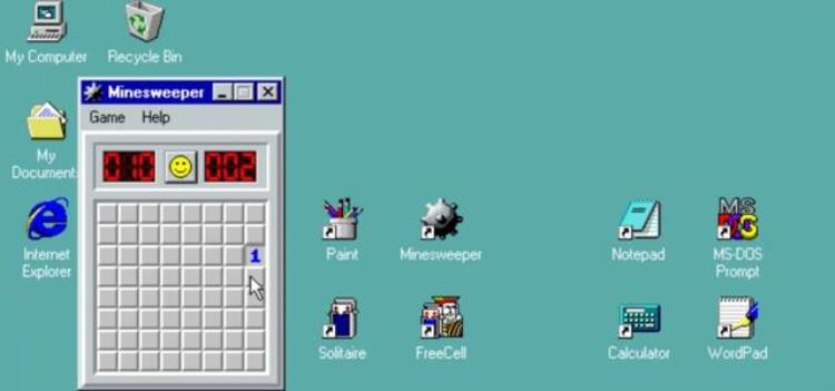 这些历代windows自带小游戏你都玩过吗「这些历代Windows自带小游戏你都玩过吗」