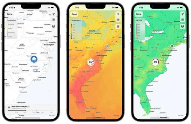 ios6 天气「苹果iOS16全新天气App体验」