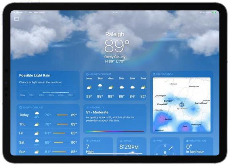 ios6 天气「苹果iOS16全新天气App体验」