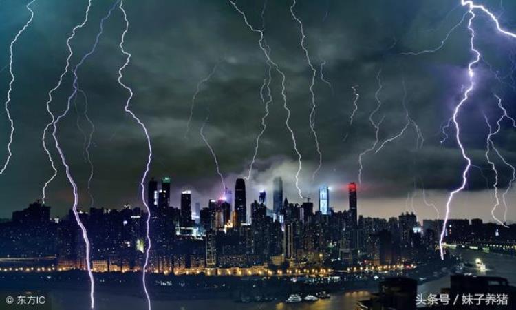 直闪雨小,横闪雨大的意思「农村俗语直闪雨小横闪雨大知道为什么会这样吗」