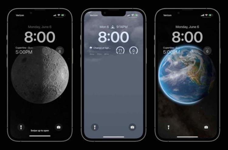 苹果ios16全新锁屏体验在哪,ios 16新功能锁屏