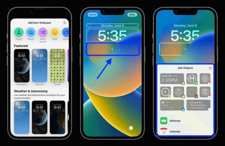 苹果ios16全新锁屏体验在哪,ios 16新功能锁屏