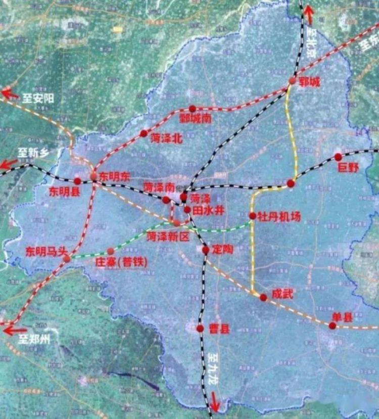 菏泽到徐州高速公路,菏泽到徐州铁路最新消息