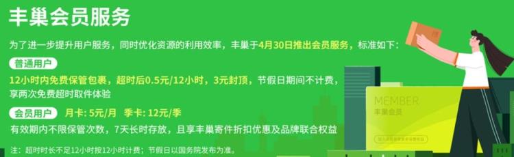 丰巢快递柜超12小时将收费标准,丰巢快递柜超过24小时收费吗