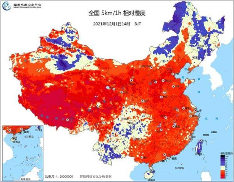 南方哪个城市最干燥,中国最干燥的地方