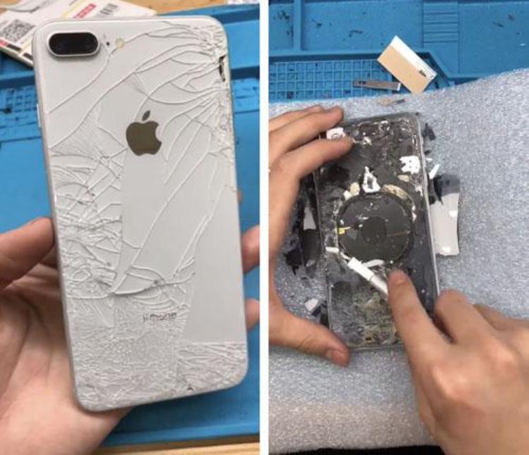 苹果八p后盖玻璃多少钱,iphone8 plus后盖玻璃多少钱