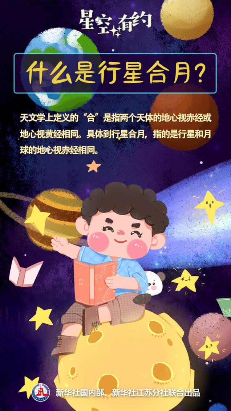 星空有约|这些关于合月的知识点你get了吗