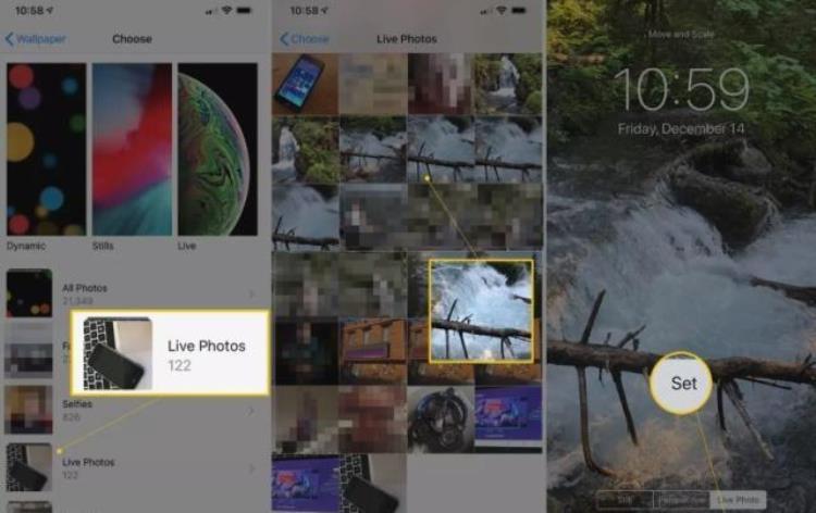 如何在iphone上设置和使用动态壁纸,ipad壁纸怎么设置动态