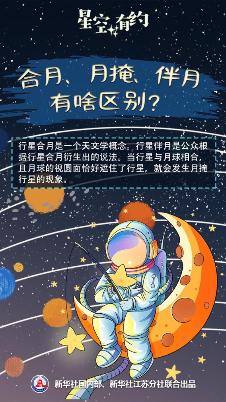 星空有约|这些关于合月的知识点你get了吗