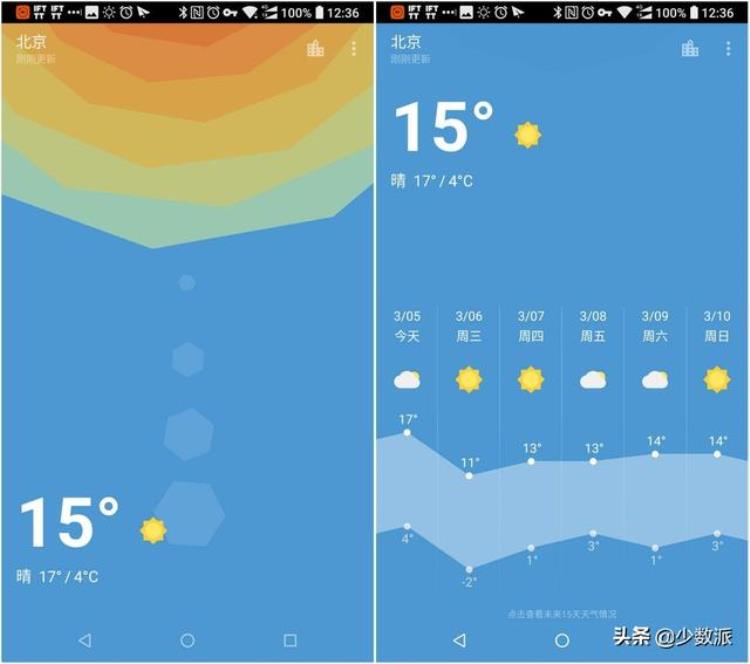 安卓手机天气软件哪个准确又少广告「在Android手机上看天气你有这些高颜值无广告的选择」