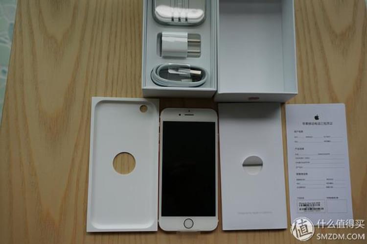 iphone6splus玫瑰金开箱,iphone6s新机开箱