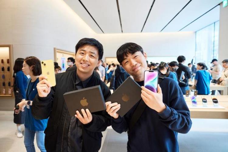 韩国第5家AppleStore正式开业苹果官方分享开业盛况