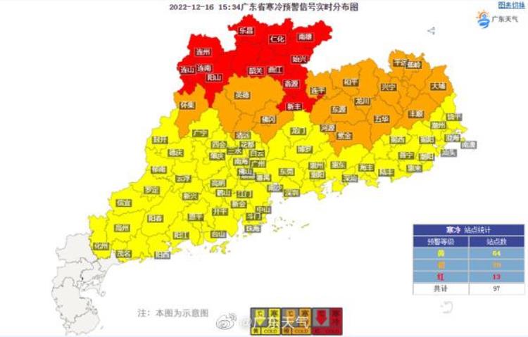 今年是广东最冷的一年吗,广东今年最冷多少度