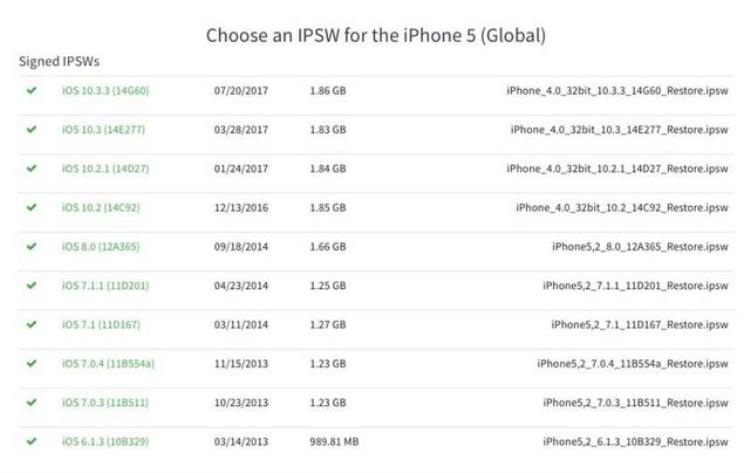 苹果突然重开iOS设备降级通道最低可以降到iOS613