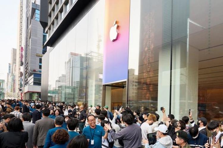 韩国第5家AppleStore正式开业苹果官方分享开业盛况