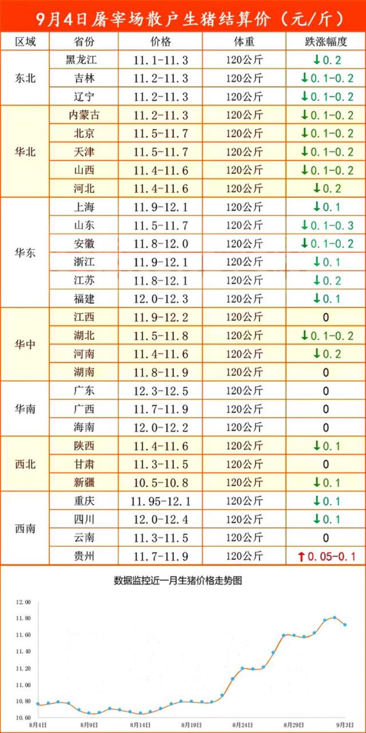 九月四日猪价「跌跌跌9月4日猪价止步上涨20省猪价应声飘绿发生了啥」