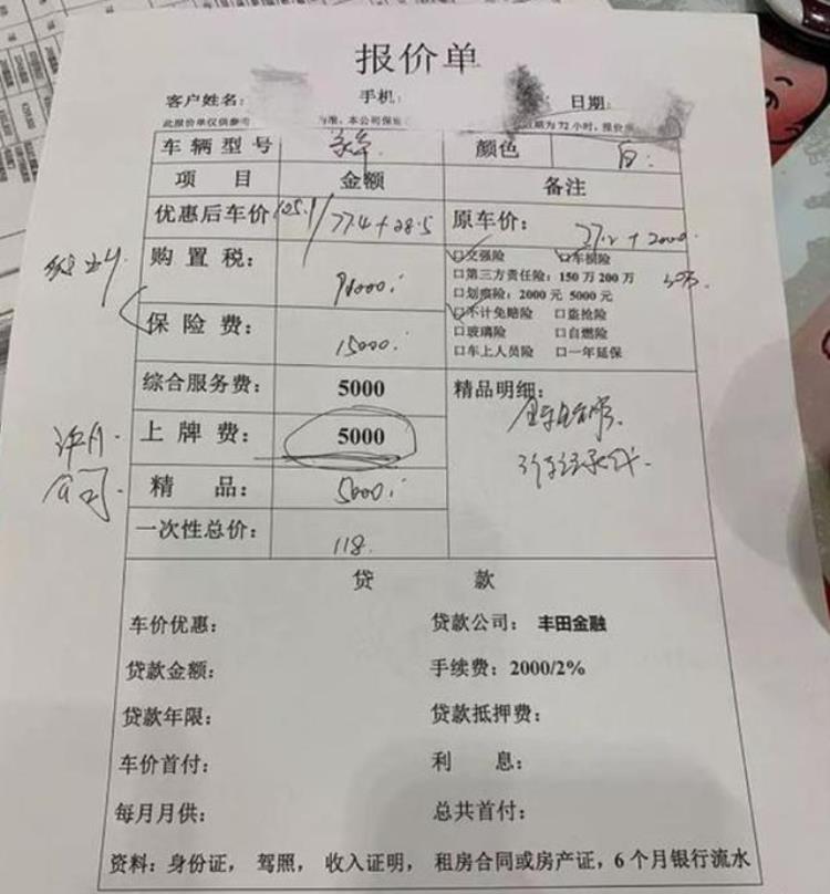 4s店上牌要1000「4s店上牌需要5000元看看自己上牌需要花费多少别再当冤大头了」