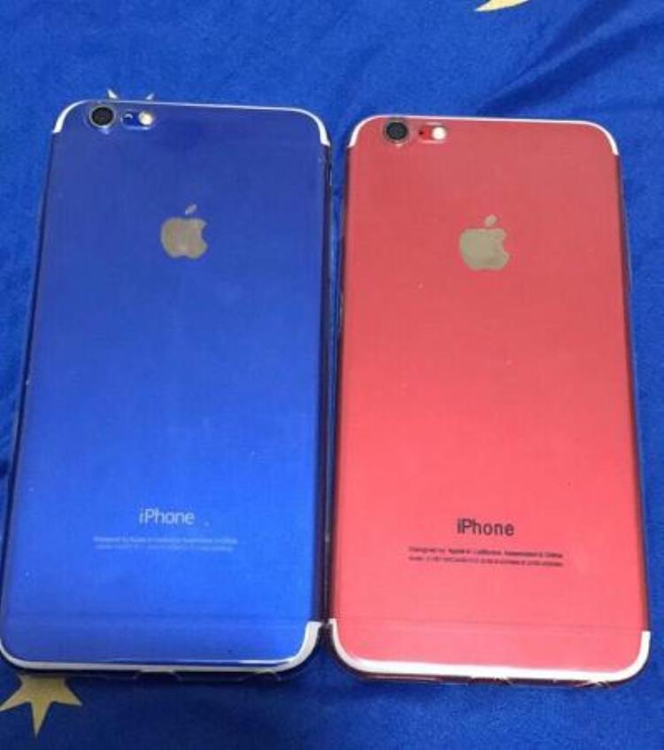 3000元打包一蓝一红两部iPhone6Plus颜值佳但是内存小