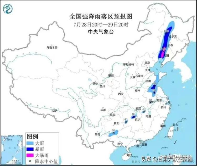 七月初一下雨有什么说法「2930号暴雨大雨范围已确认七月初一下雨啥预兆农谚咋说」