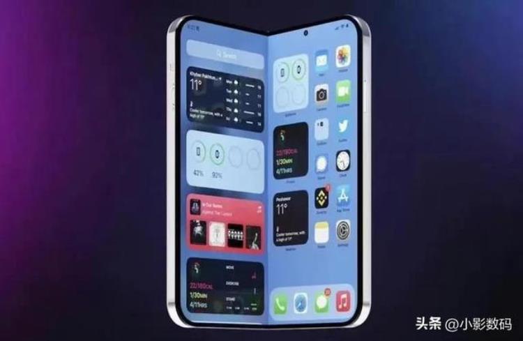 苹果折叠屏幕专利,iPhone15折叠屏渲染图曝光