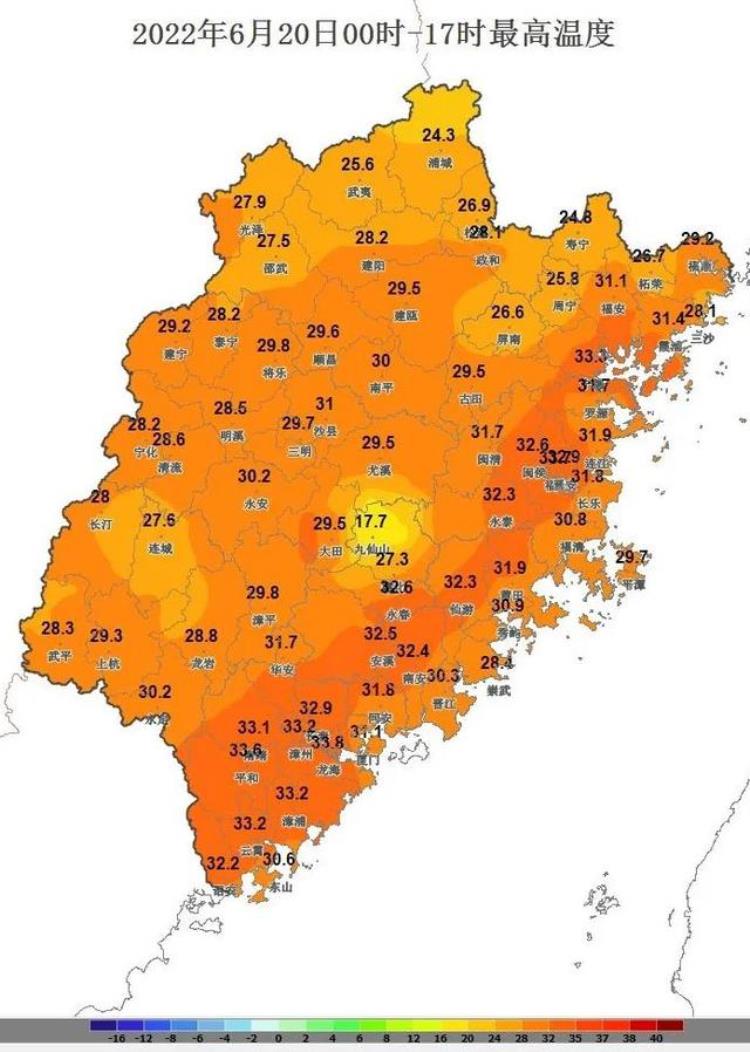 福建多地雨水持续派货 38℃高温来袭,福建的天气多久转凉