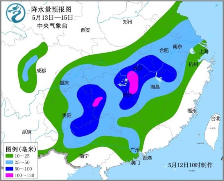 五月底南方是什么天气「5月中旬南方降雨增多长江中下游较强降雨13日开启」