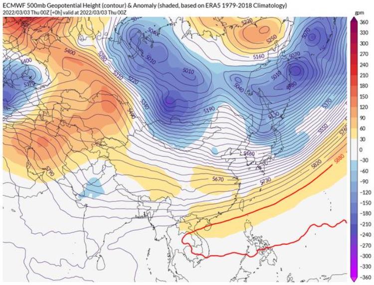 2021年3月份倒春寒,几号有大暴雪冷空气