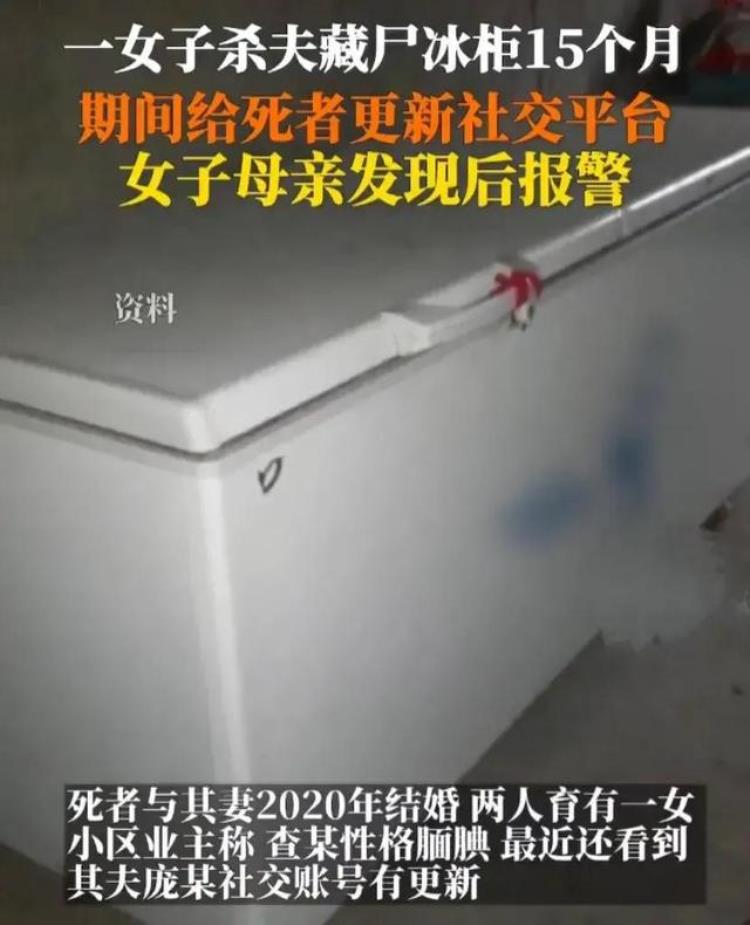 苏州杀妻子事件,苏州杀人案件冰箱藏尸女姓什么