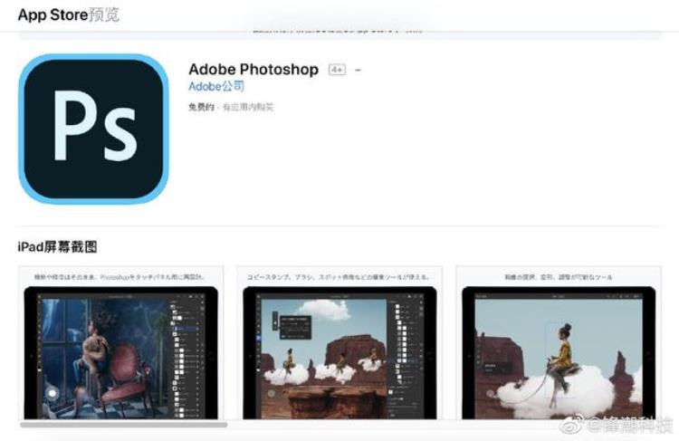 store ps,ios photoshop完整版售价