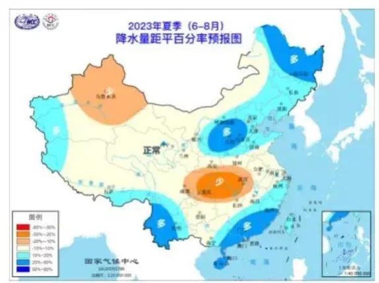 2023年雨水多吗「2023年夏季会不会更热降雨多不多答案来了附59月气候预测」