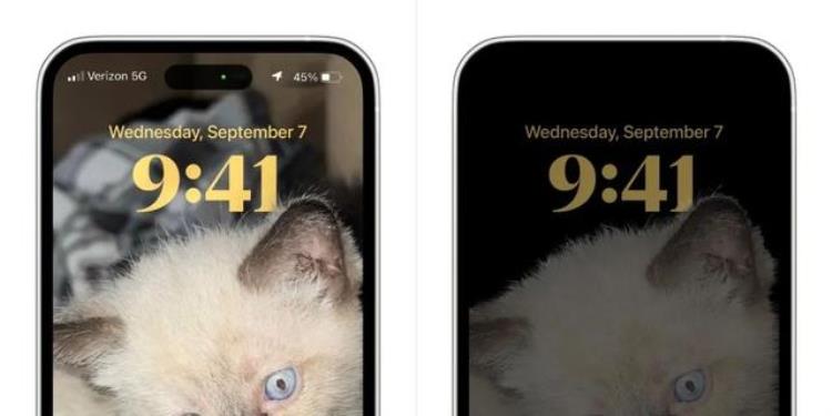 ios14 灭屏显示,iphone14pro好看的息屏显示