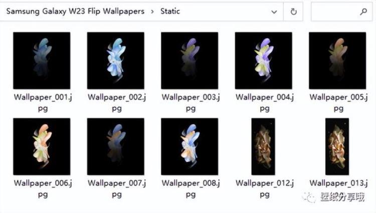 三星zflip3原生壁纸,三星w23flip主题壁纸下载