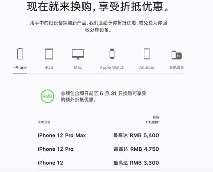 苹果置换华为 补贴,华为以旧换新支持苹果手机吗