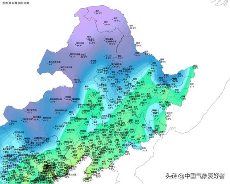 东北三省12月份温度多少「东北12月下雨大暖冬趋势压不住了分析未必将寒潮式降温」