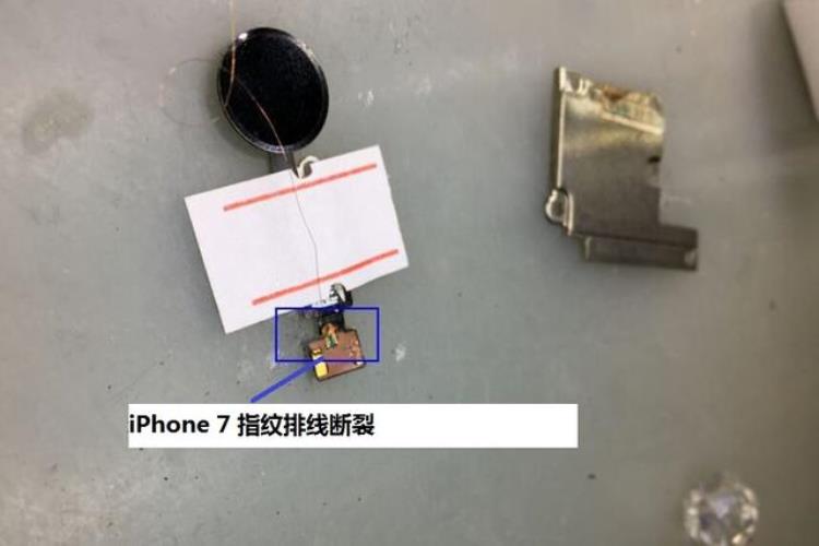 7p指纹排线断修复教程「iPhone7指纹排线断裂实战维修讲解」