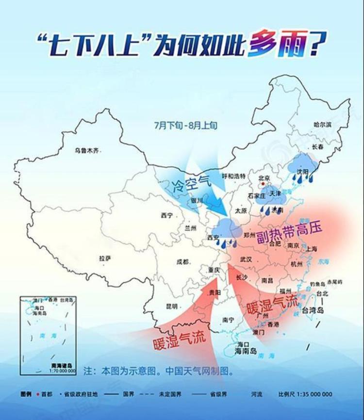 中国降雨带北移「国家气候中心今夏多雨区在北方雨带真的北移了吗」