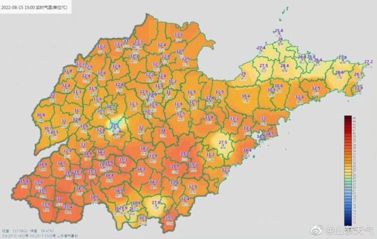 青岛秋冬季温度「最低22℃早晨凉快了青岛人感受到秋意山东退出高温群聊」