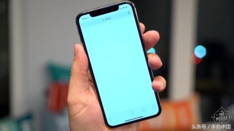 首批iPhoneX出现蓝屏问题OLED通病