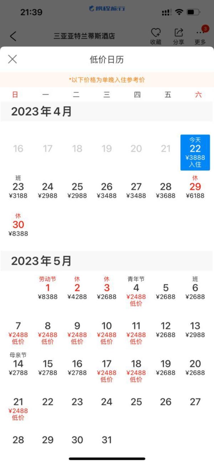 w酒店消费价格「最低2198元平日仅281元是酒店刺客还是价格回归五一消费提示」