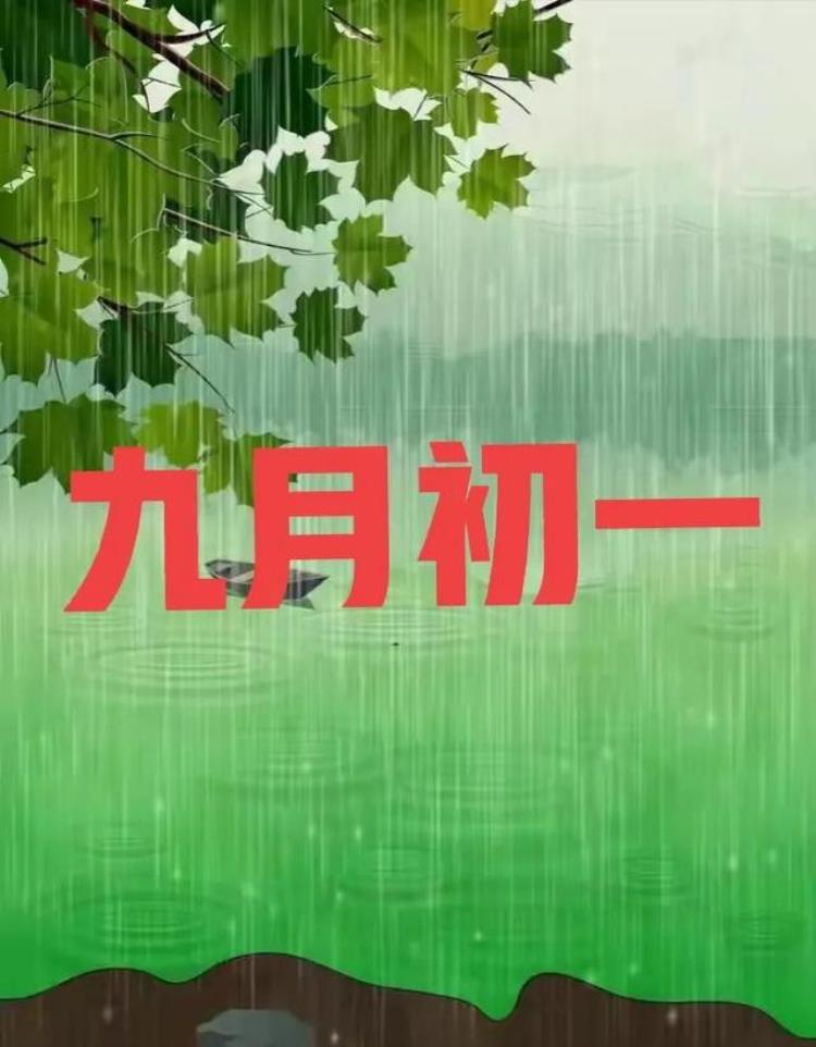 九月初一下雨有什么讲究「今日九月初一九月初一天下雨有啥说法看老祖宗怎么说」