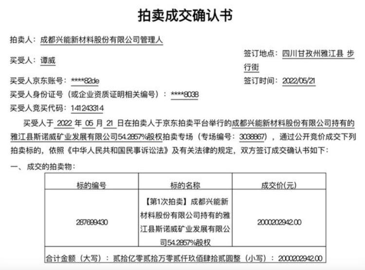 锂矿 200万吨「持有全球最大锂矿26%股权」