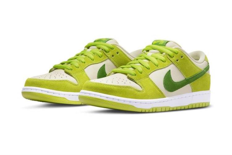 nikesbdunklow所有配色「NikeSBDunkLow全新配色GreenApple登场」