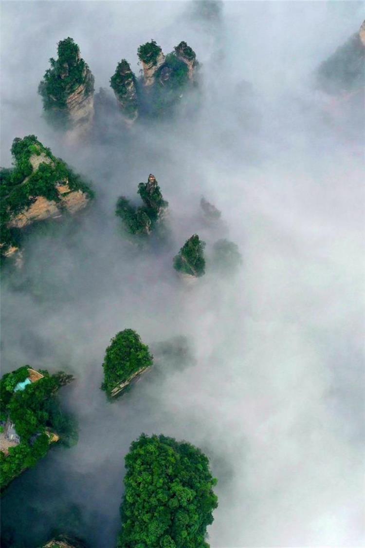 张家界风景壁纸「一份来自张家界的壁纸送给心系山川的你」