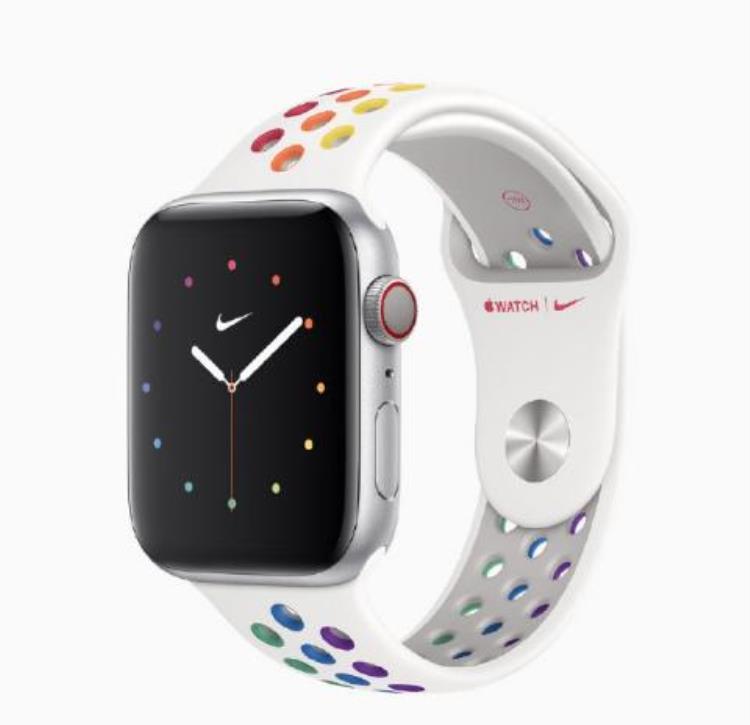 苹果发布两款全新AppleWatch彩虹版表带艺术美感十足